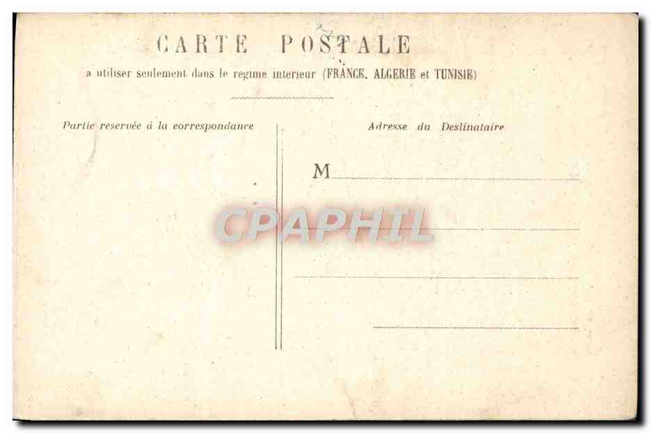 CPA Fantaisie Enfant — Rückseite