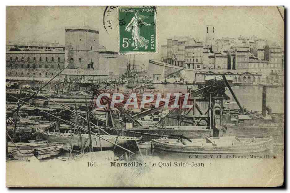 Marsiglia : Il Porto Saint-Jean — editore G.M., 164