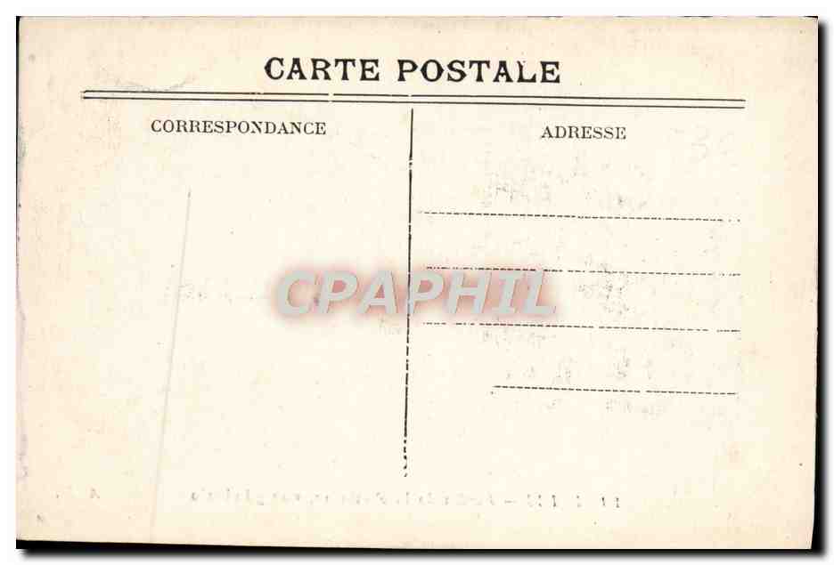 CPA Nimes Jardin De La Fontaine Vue Generale — Rückseite