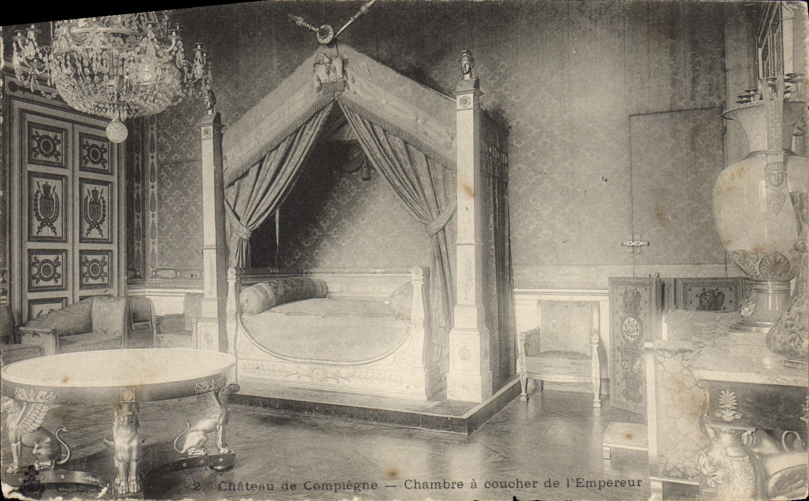 Château de Compiègne — Chambre à coucher de l'Empereur