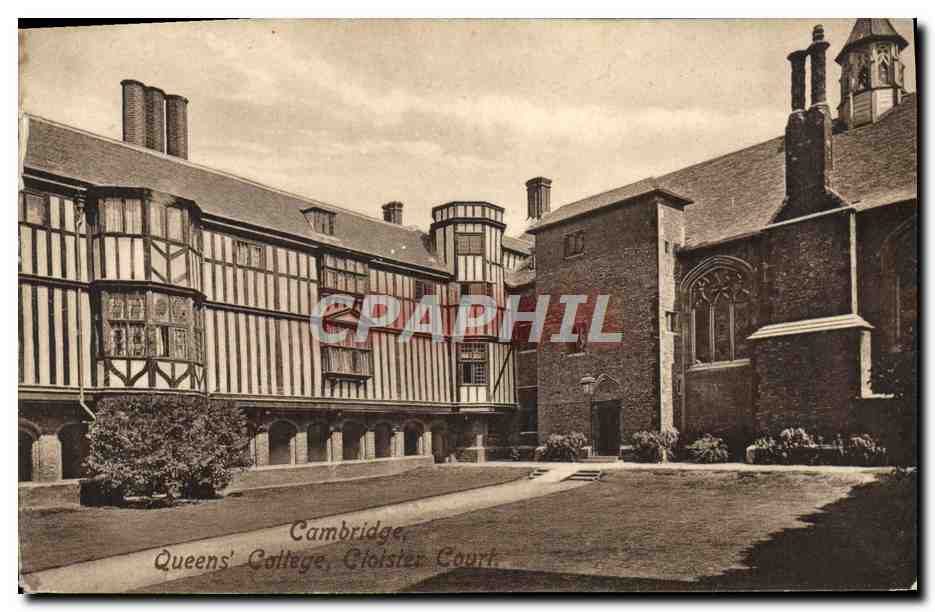 CPA Cambridge Queen's College Cloister Court