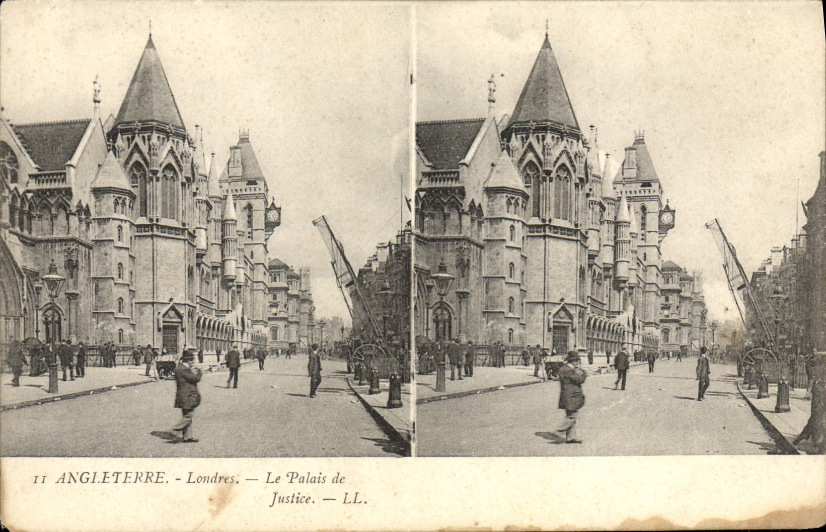 CPA Angleterre Londres Le Palais De Justice