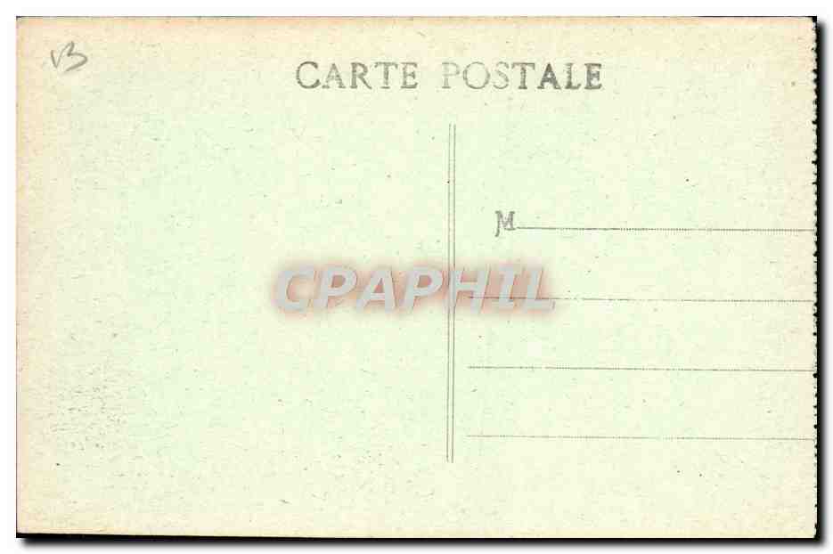 CPA Marseille Fort St Jean — Verso