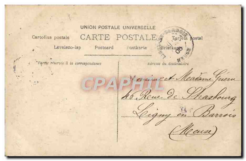 CPA Fantaisie Enfant — Rückseite