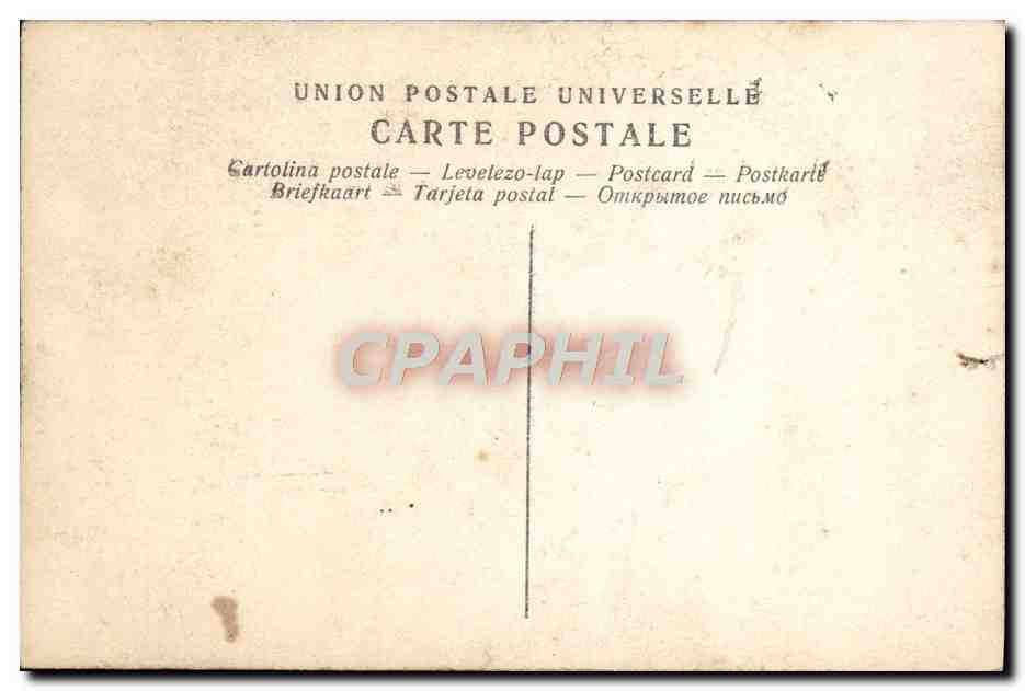 CPA Fantaisie Enfant — Verso