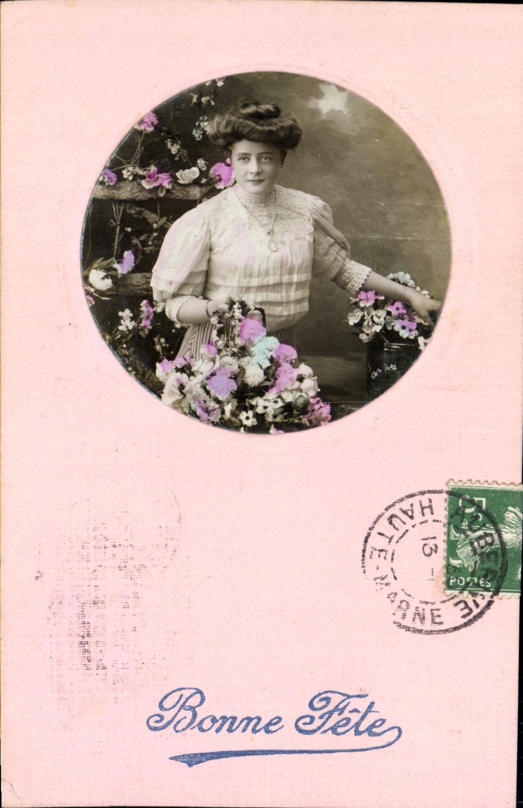 CPA Fantaisie Femme 