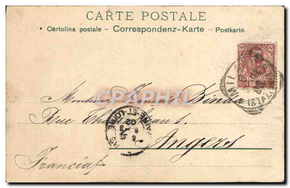 Bouquet de fleurs — illustration colorée — éditeur inconnu — Achterkant