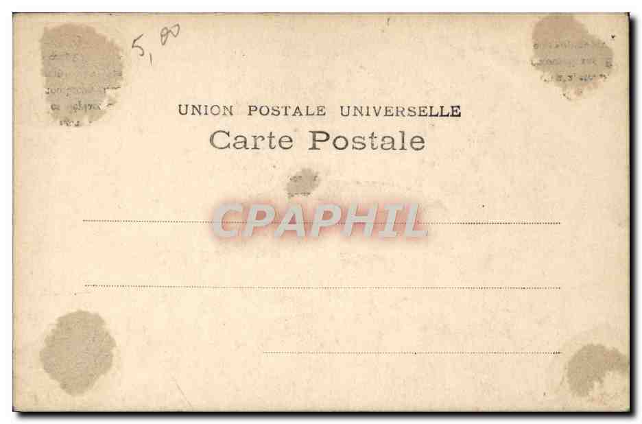 CPA Fantaisie Enfant Oiseau — Verso