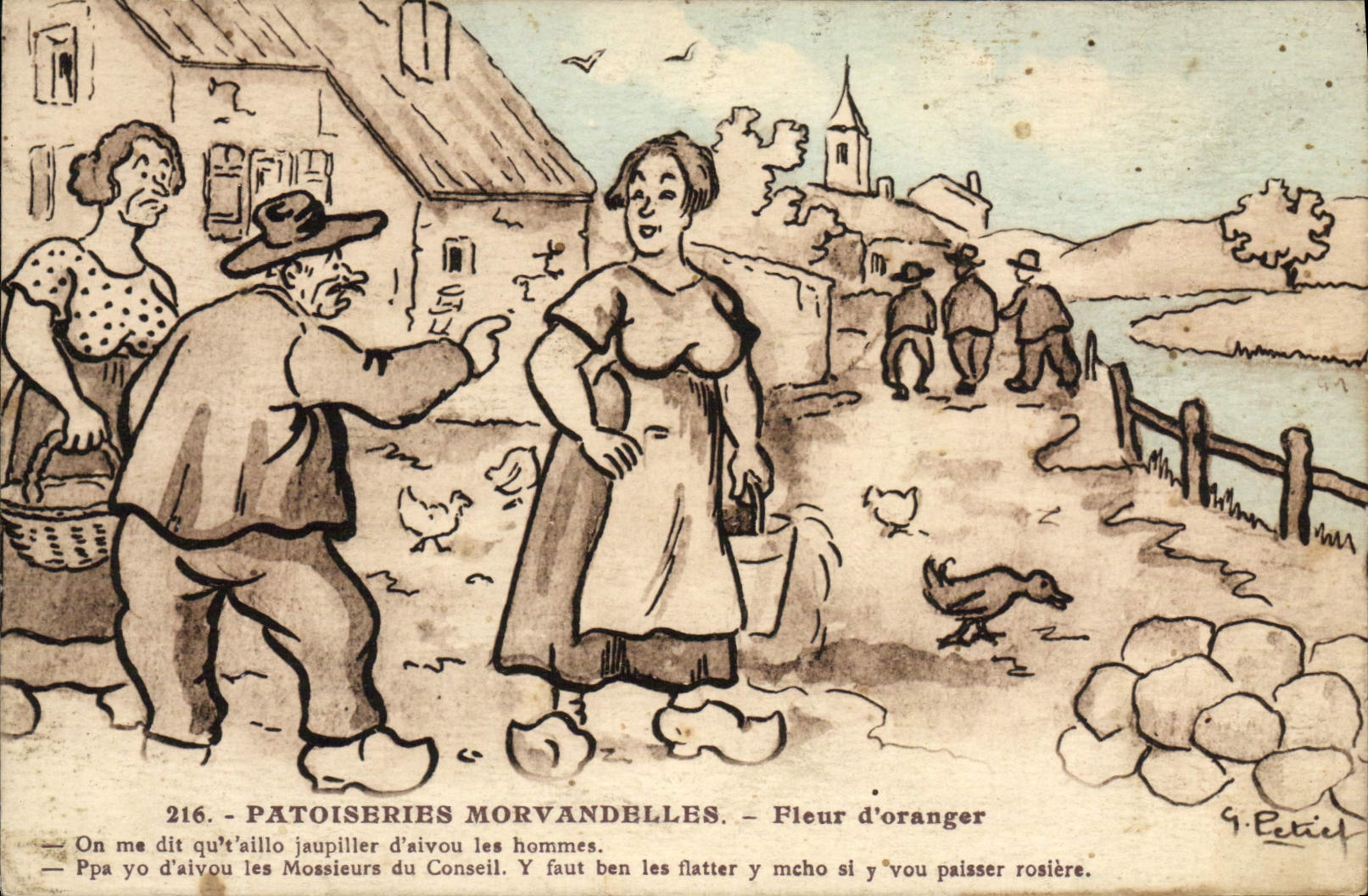 Patoiseries Morvandelles — Fleur d'oranger — G. Petiel