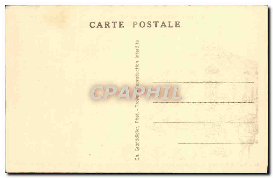 Le Triomphe du Compagnon de Saint Antoine et la Charcuterie Troyenne — Grandiddier, n°21 — Verso