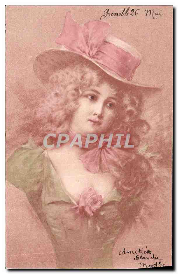 CPA Fantaisie Femme