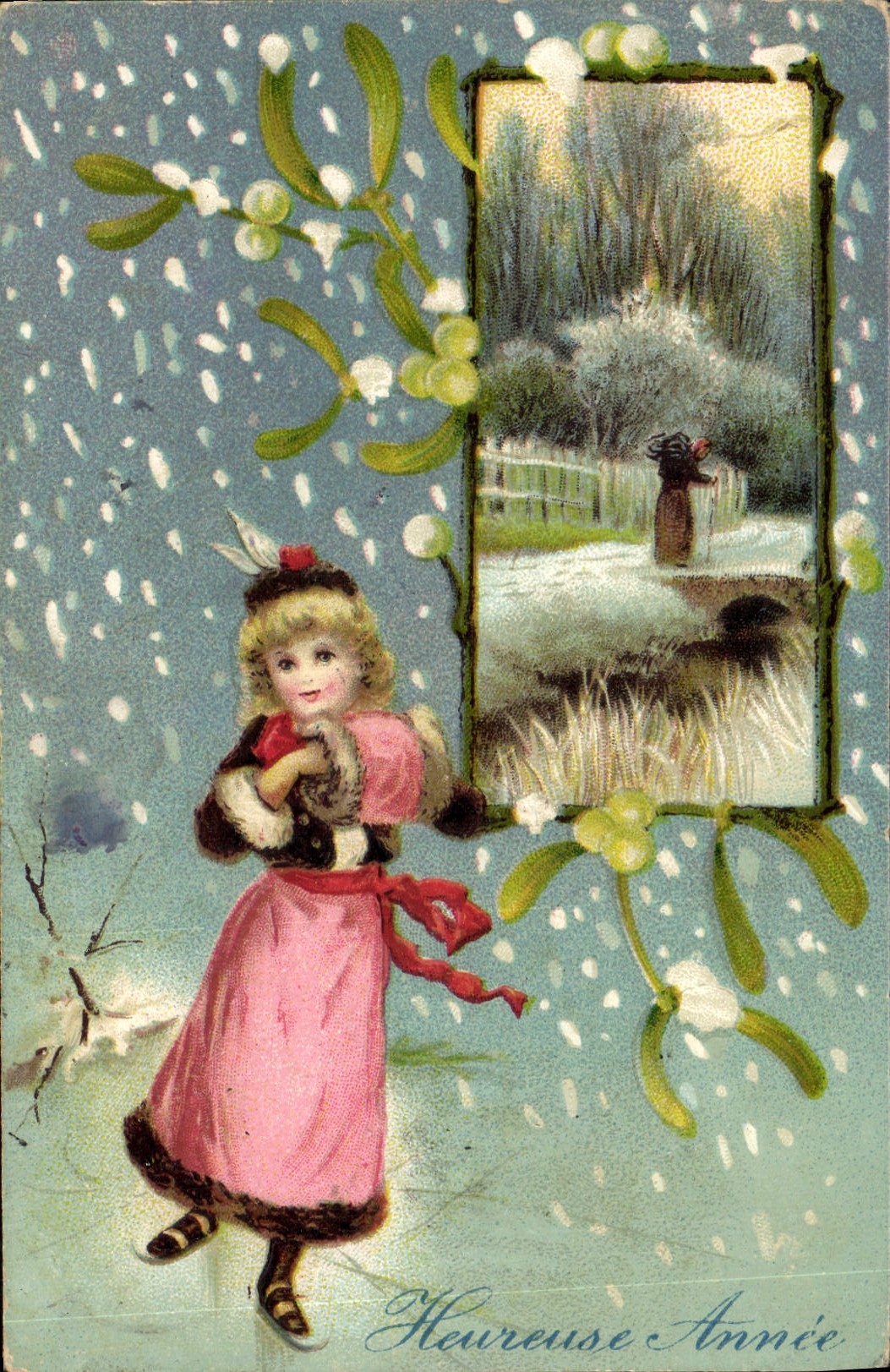 CPA Fantaisie Femme