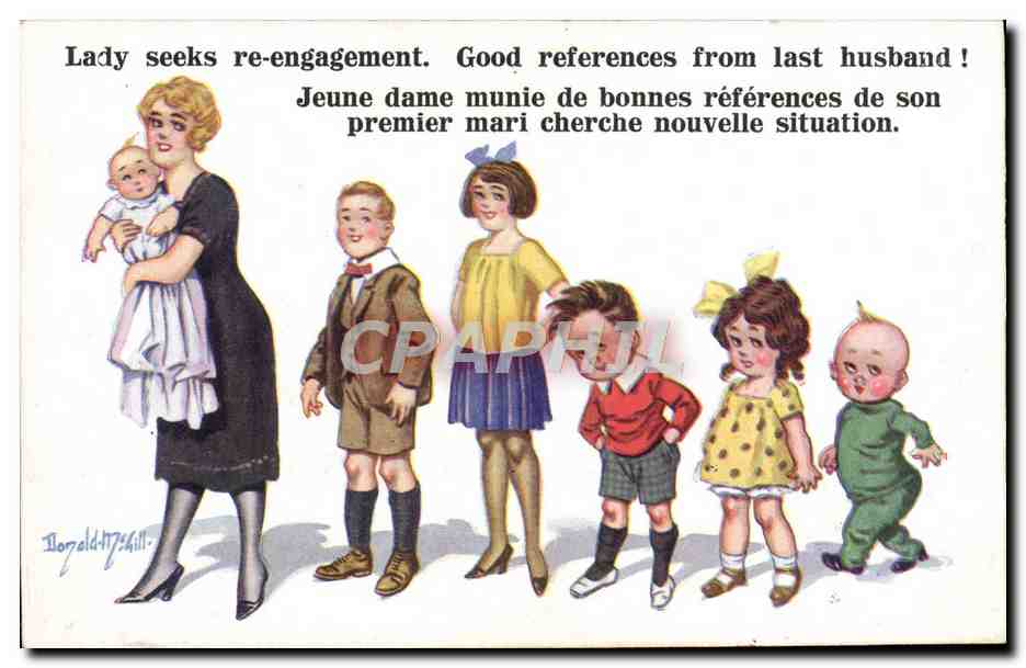 CPA Fantaisie Enfants