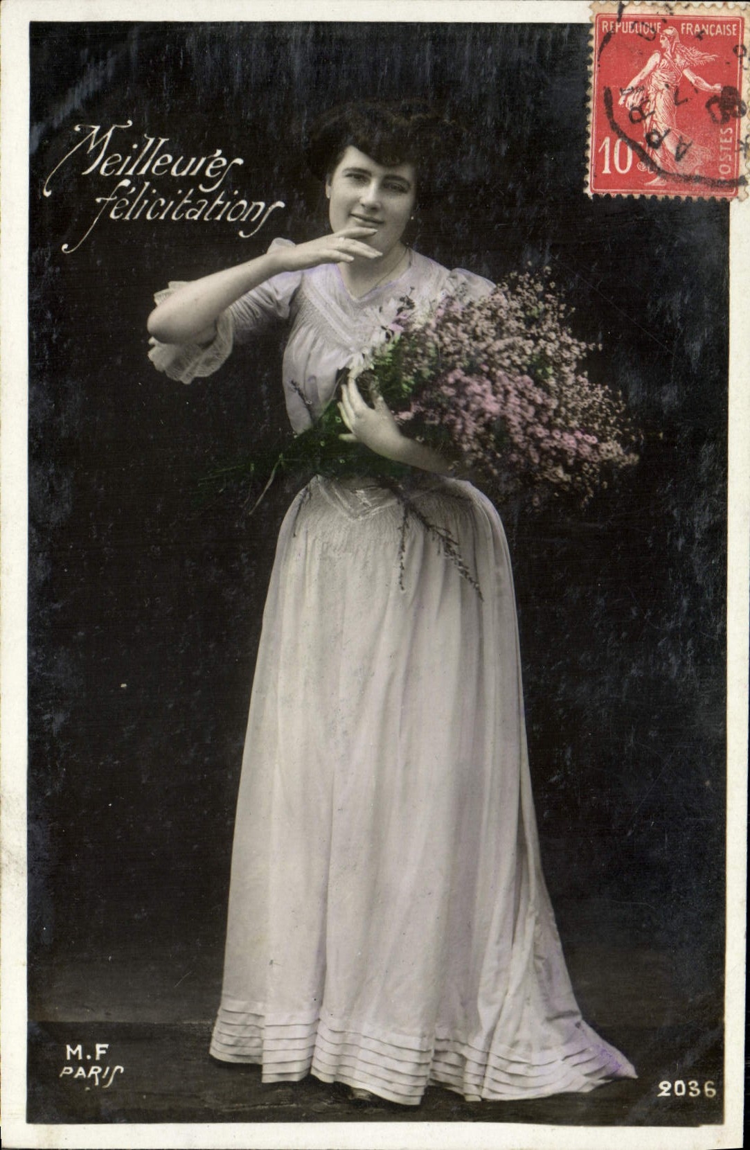 CPA Fantaisie Femme 