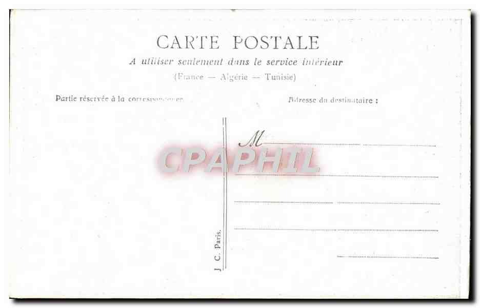 Déjeuner sur l'herbe — scène de couple — J.C. Paris — Verso