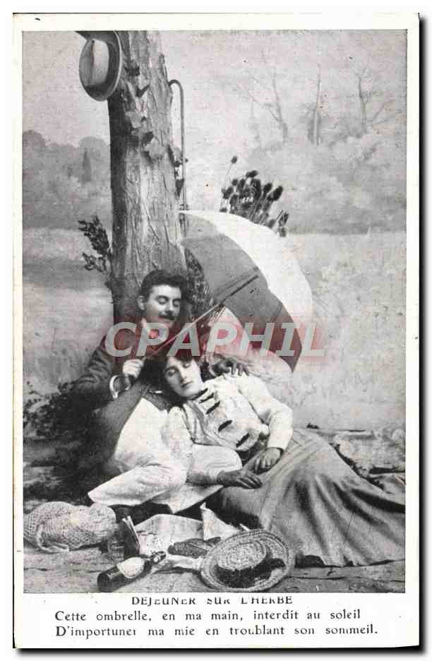 Picknick auf dem Gras — Paar in der Sonne — J.C. Paris