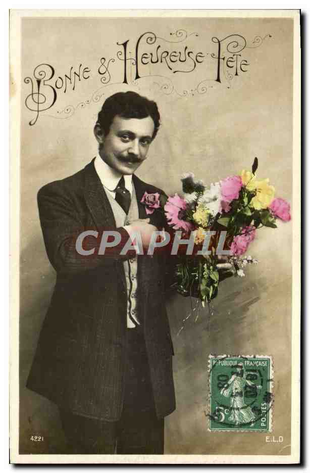 CPA Fantaisie Homme