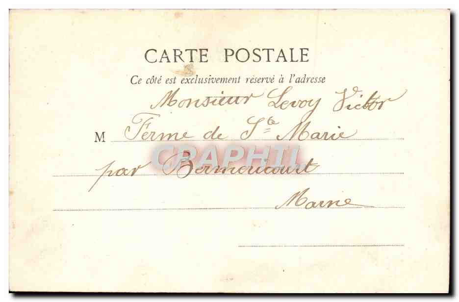 CPA Fantaisie Enfant La journee de Suzette Poupee — Rückseite