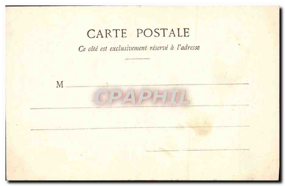 CPA Fantaisie Enfant La journee de Suzette  — Verso