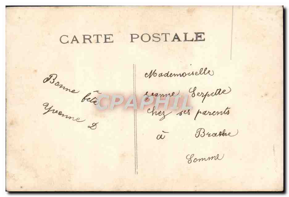 CPA Fantaisie Enfant — Verso