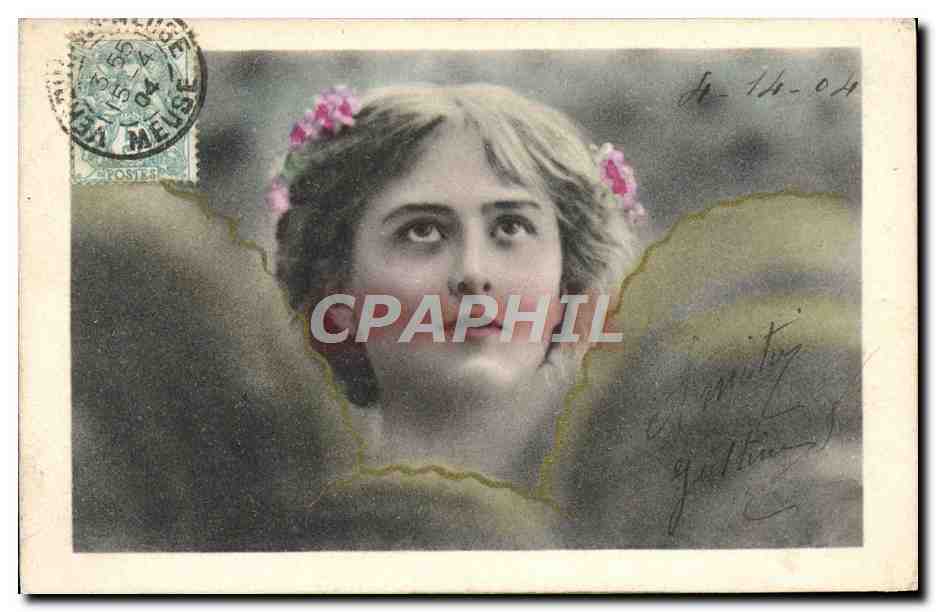 CPA Fantaisie Femme 