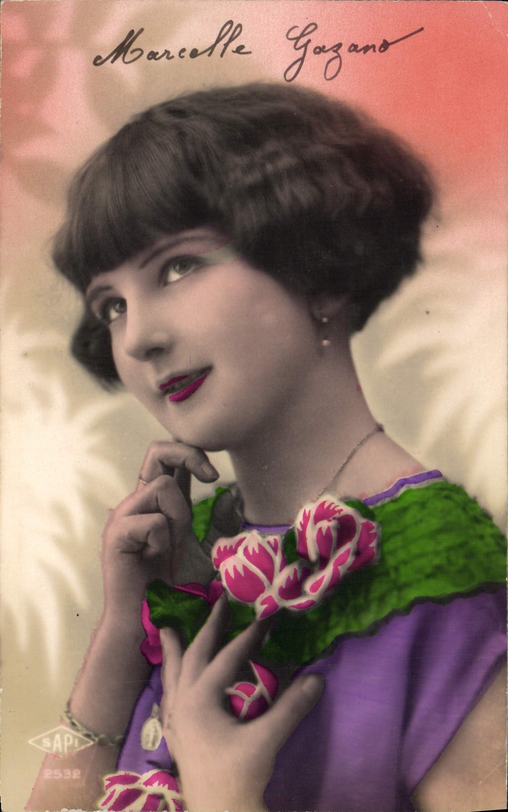 CPA Fantaisie Femme 