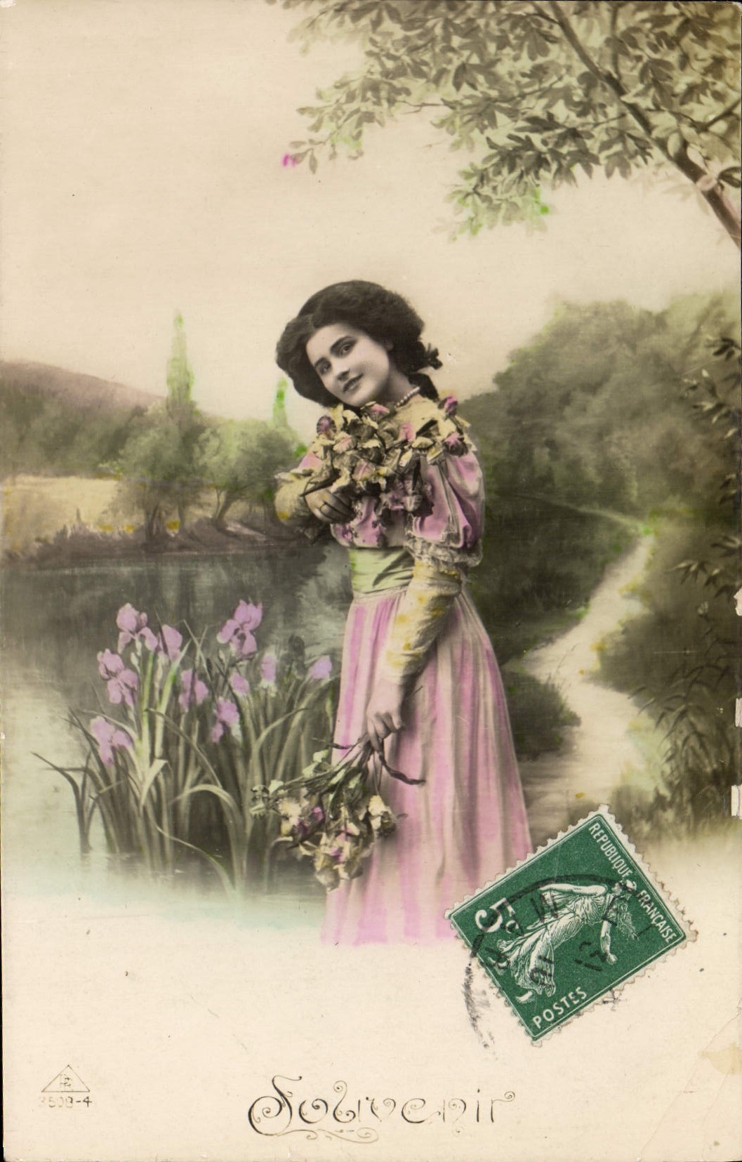 CPA Fantaisie Femme 