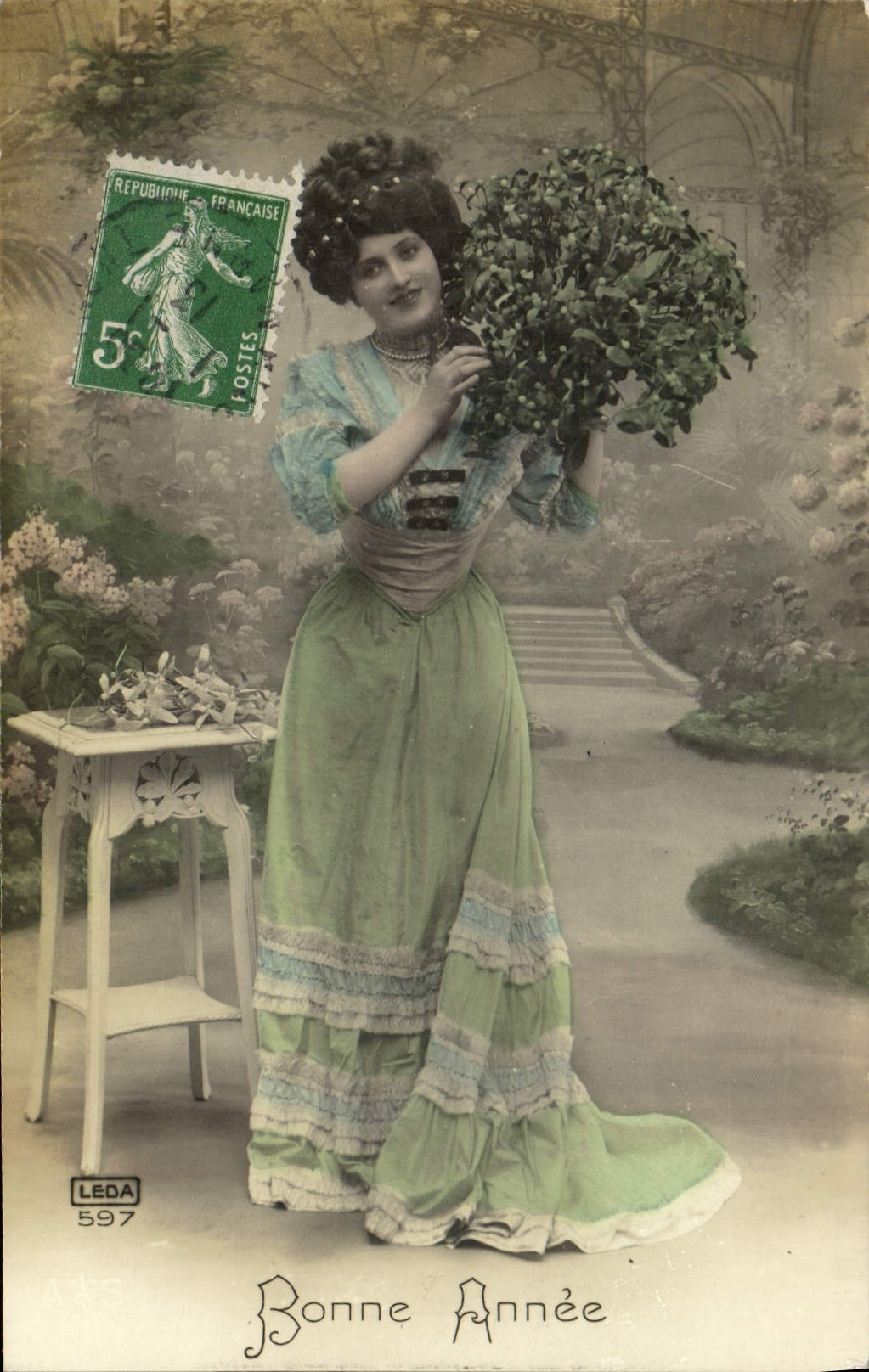CPA Fantaisie Femme 