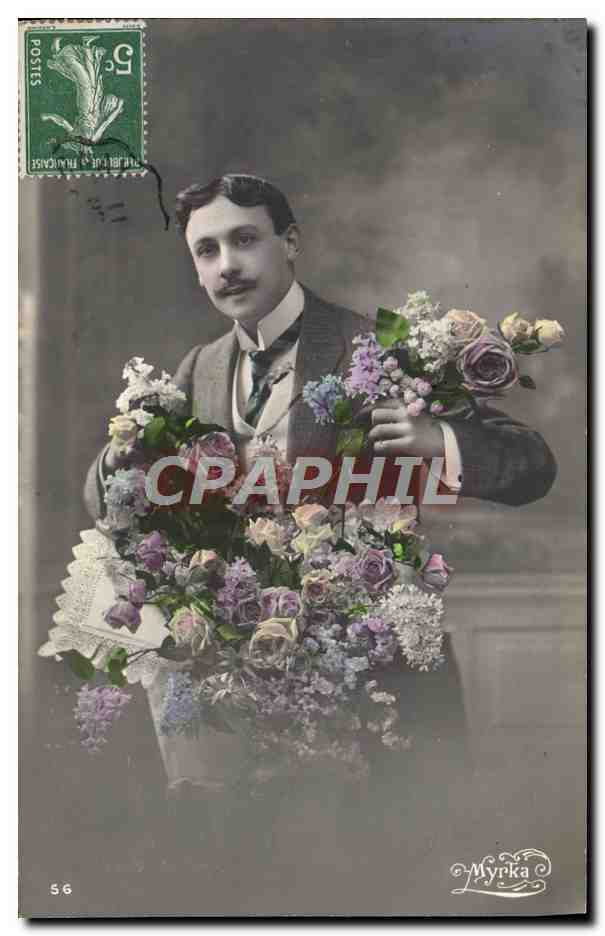 CPA Fantaisie Homme 