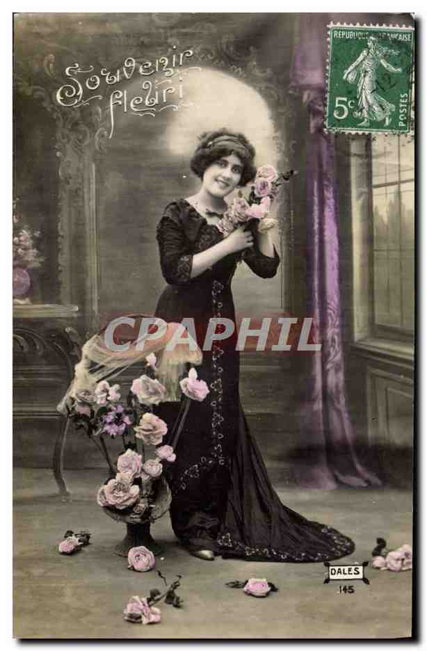 CPA Fantaisie Femme 