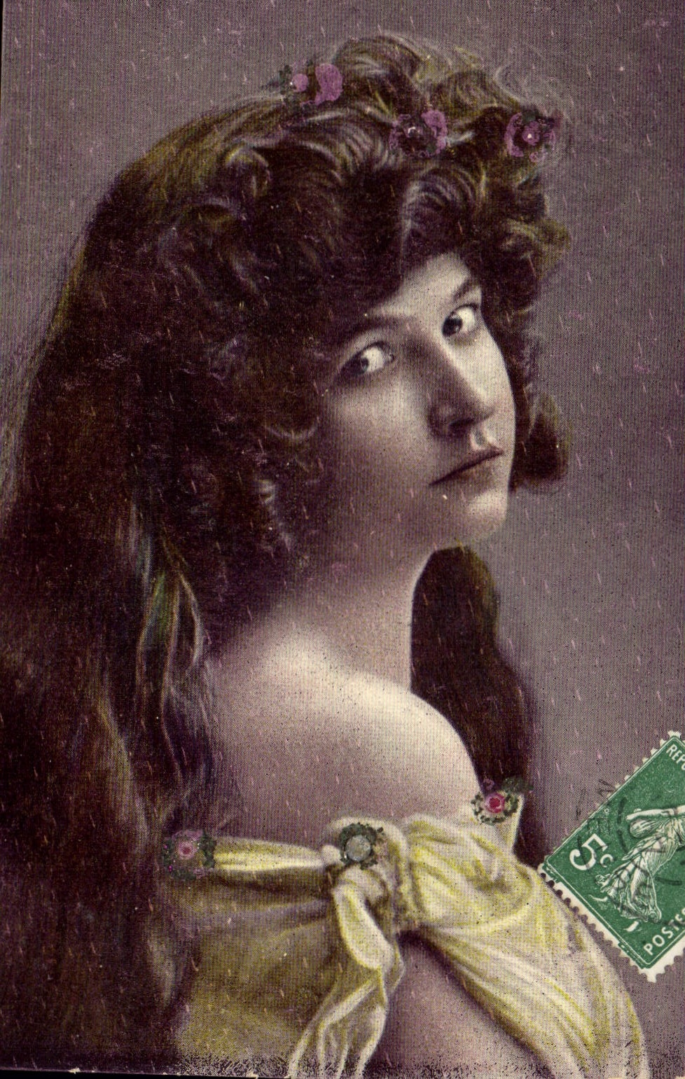 CPA Fantaisie Femme 