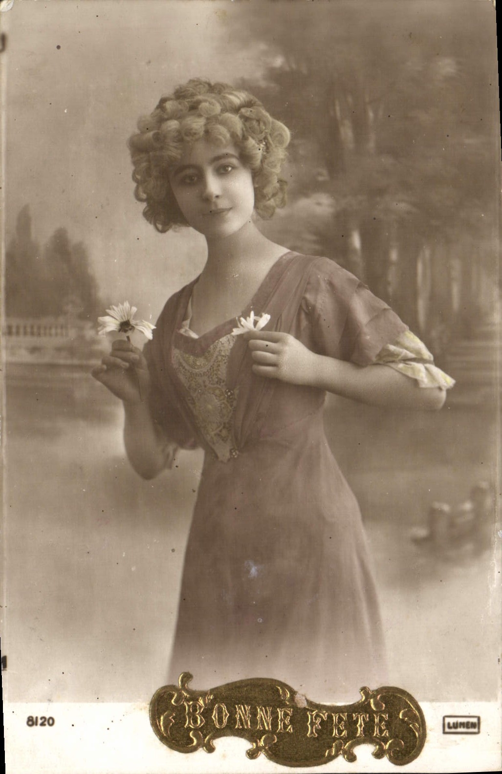 CPA Fantaisie Femme 