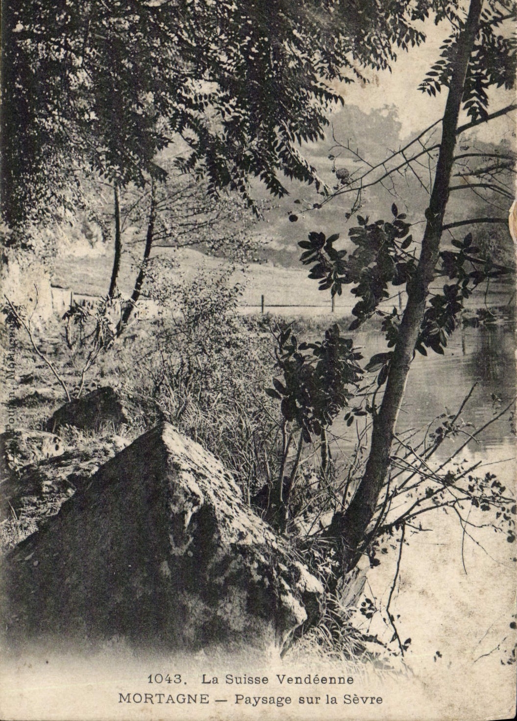 Mortagne — Paysage sur la Sèvre — La Suisse Vendéenne — n°1043