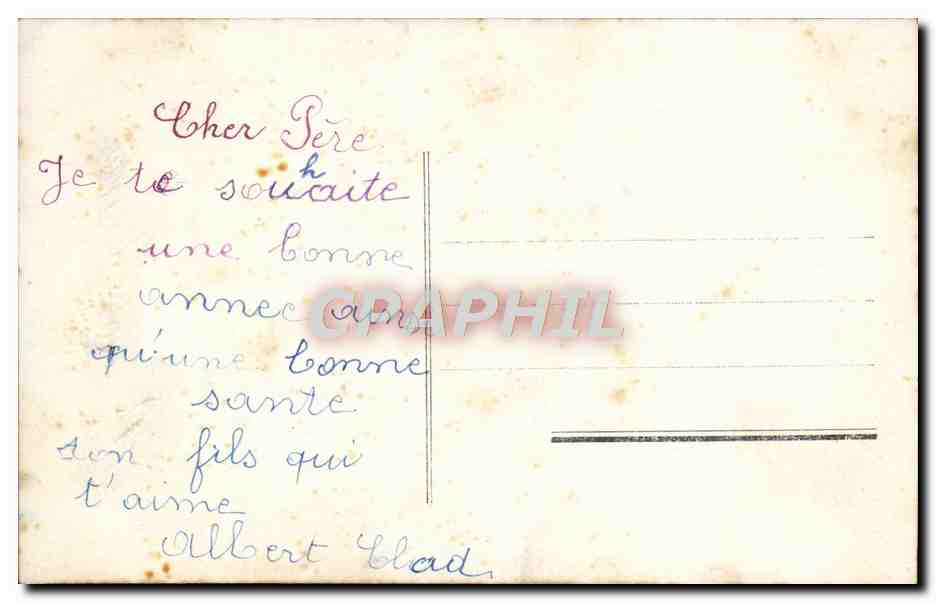CPA Fantaisie Enfant — Rückseite
