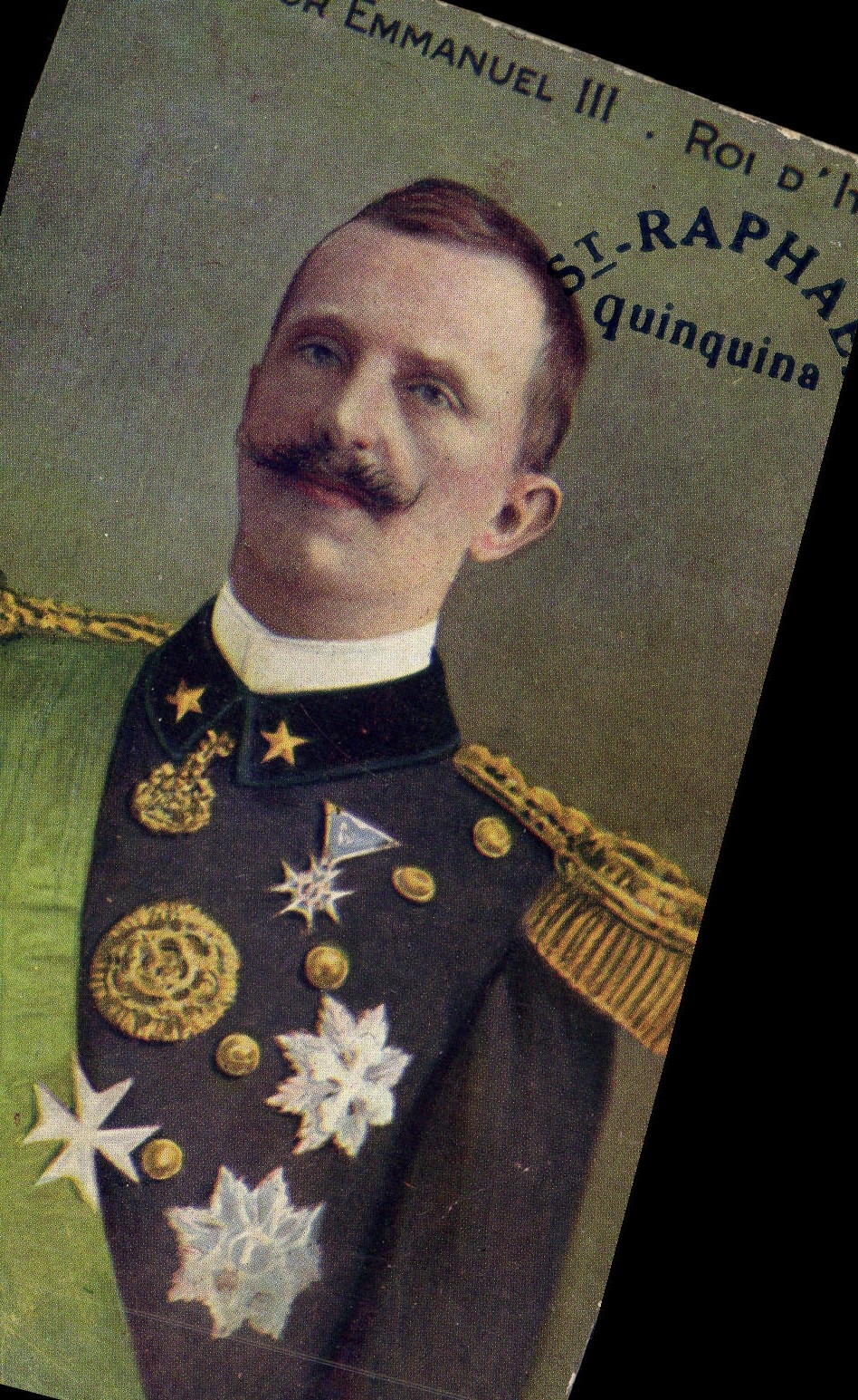 CPA SM Victor Emanuel III Roi d'Italie