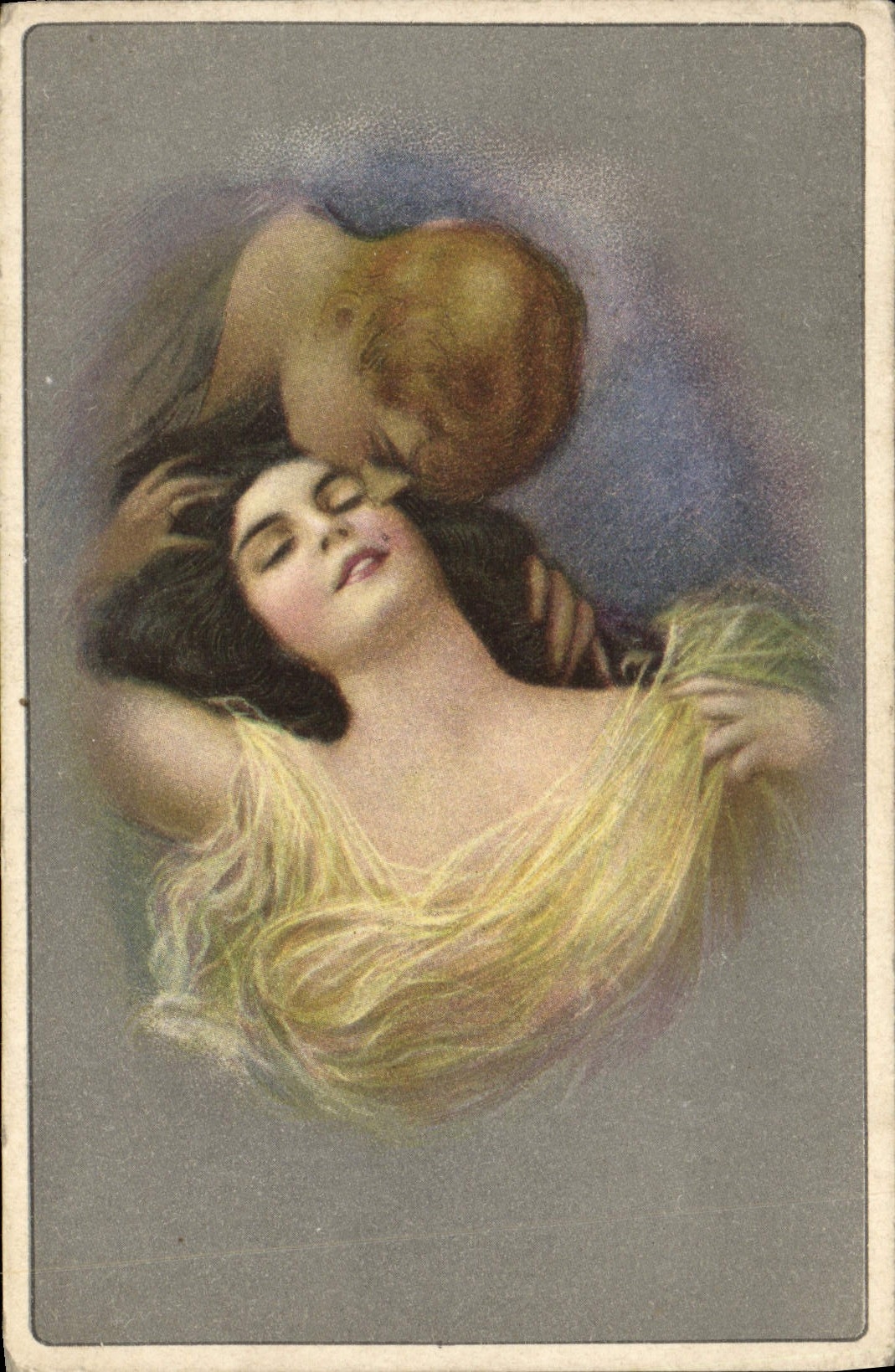 CPA Fantaisie Femme