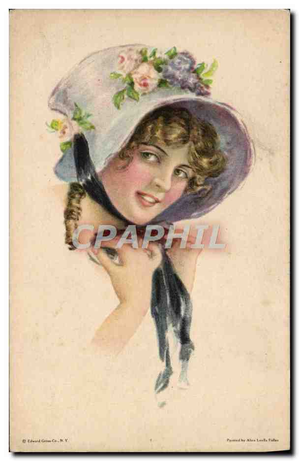 CPA Fantaisie Femme