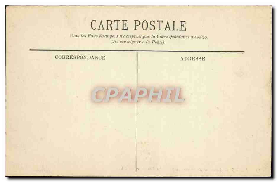 CPA Reims Interieur de Saint Remy Le pourtour  — Verso