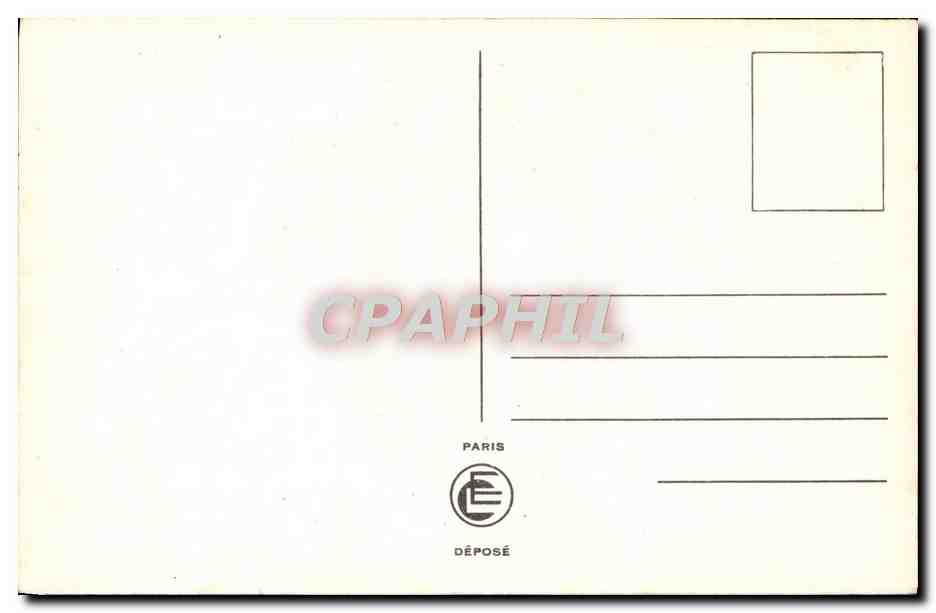 CPA Fantaisie Fleurs — Verso