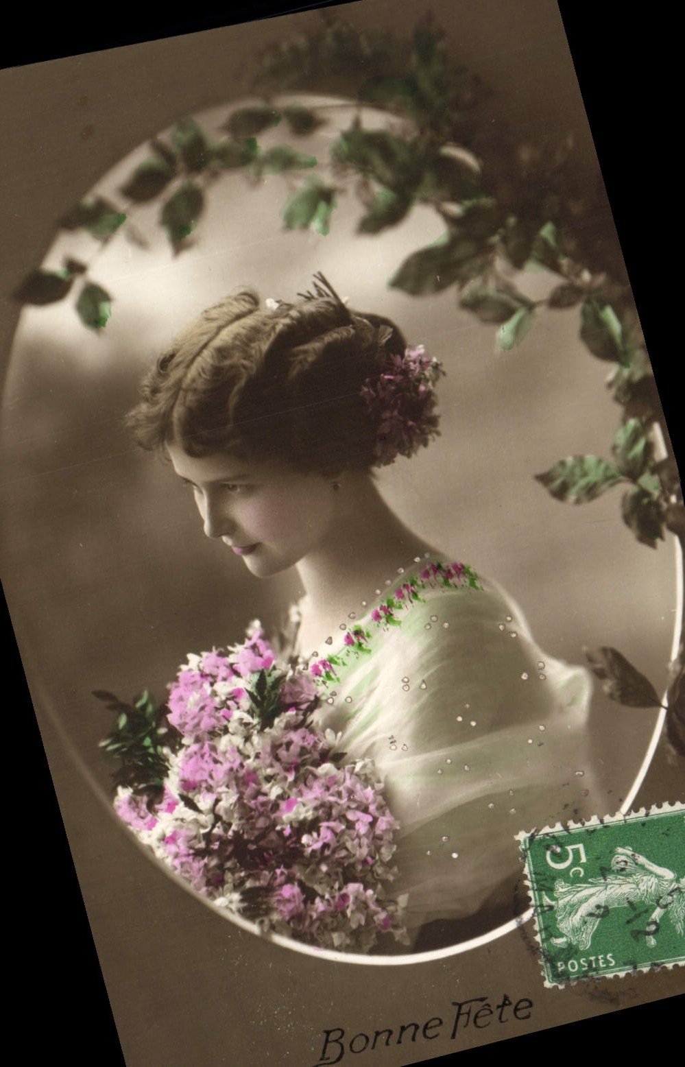 CPA Fantaisie Femme 