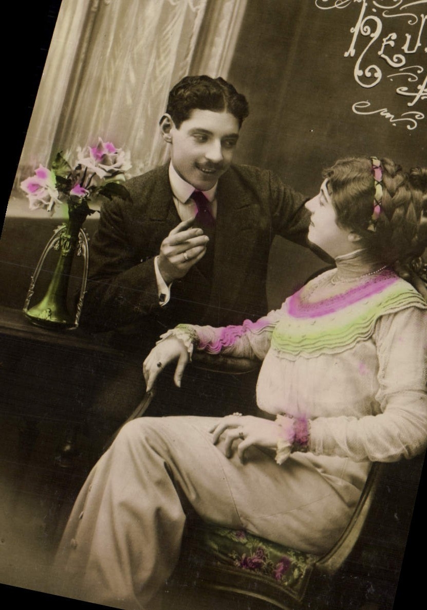 CPA Fantaisie Femme