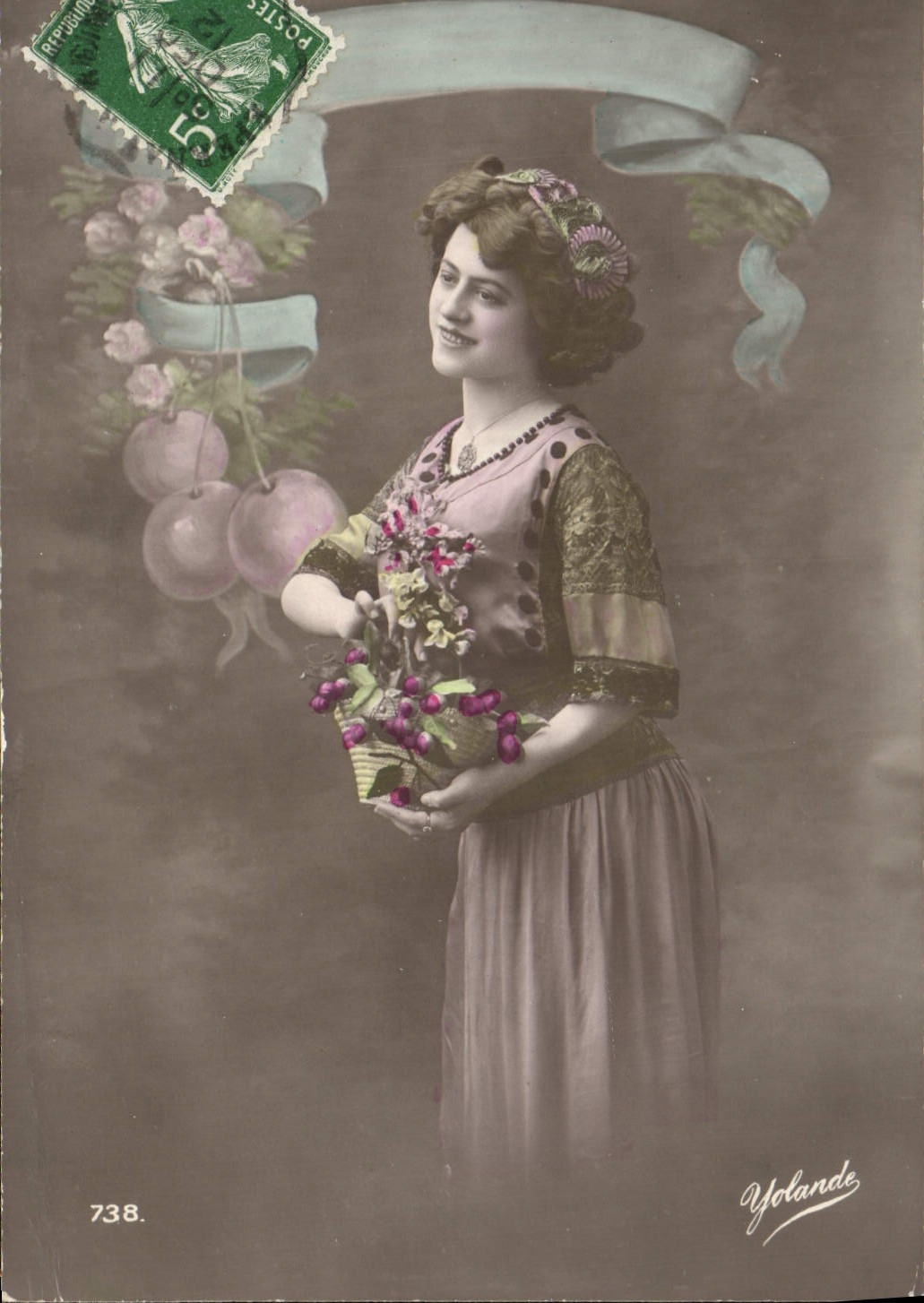 CPA Fantaisie Femme 