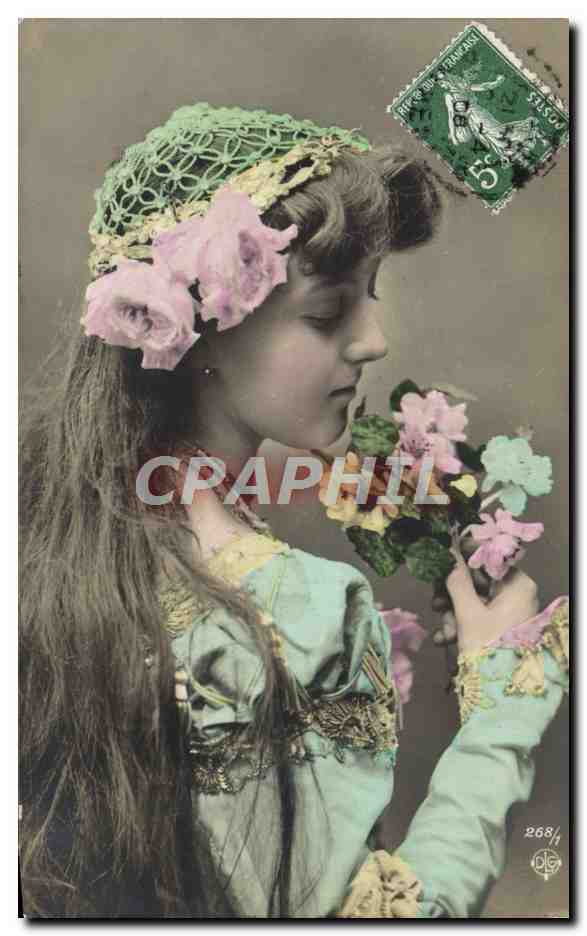 CPA Fantaisie Femme 