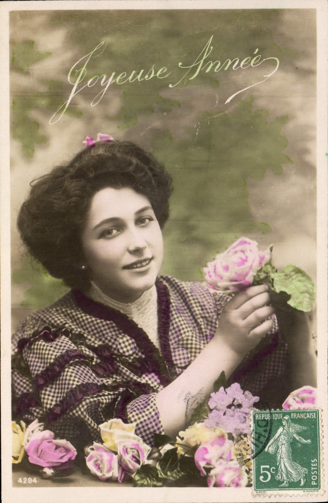 CPA Fantaisie Femme 