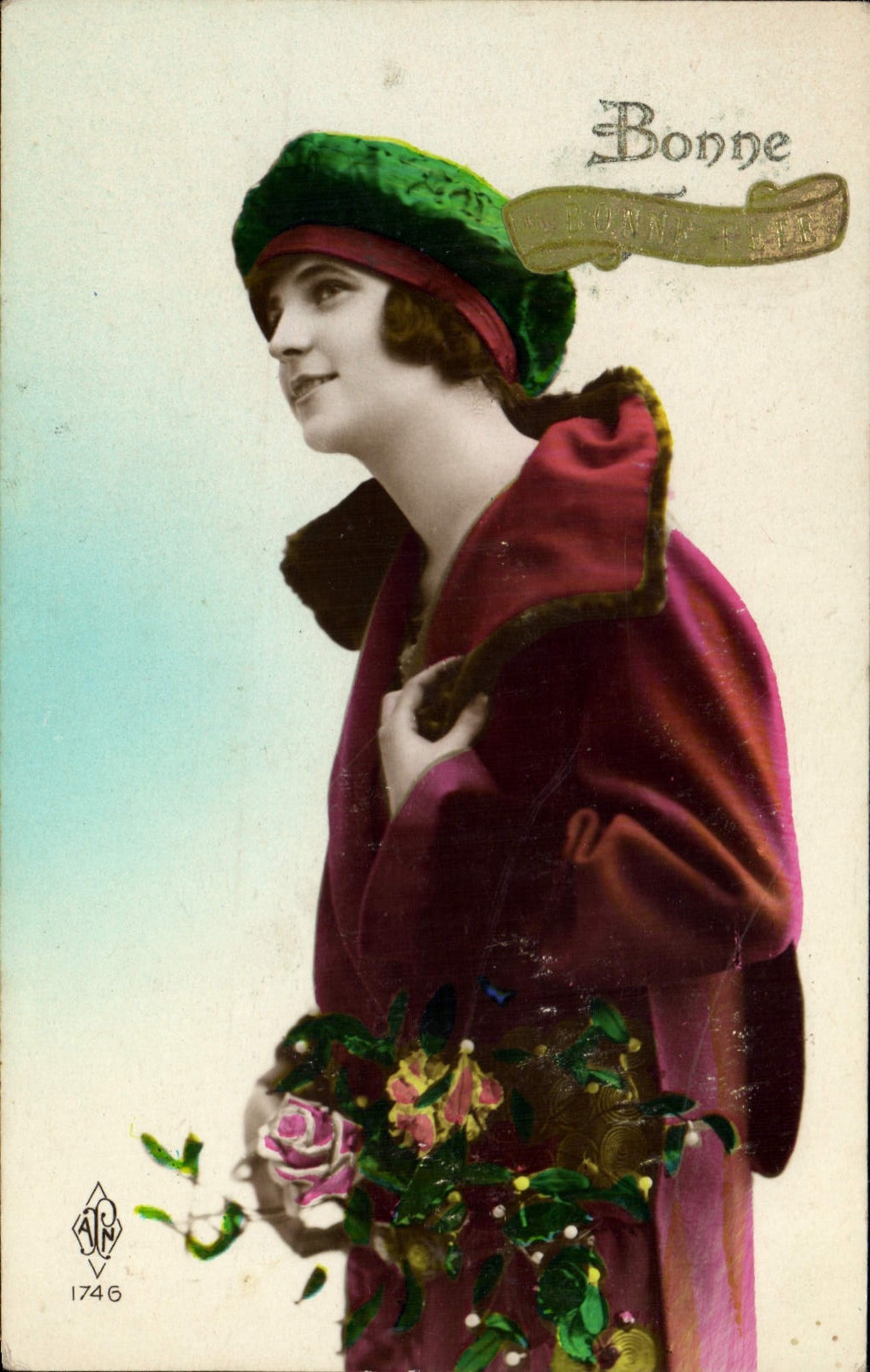 CPA Fantaisie Femme 