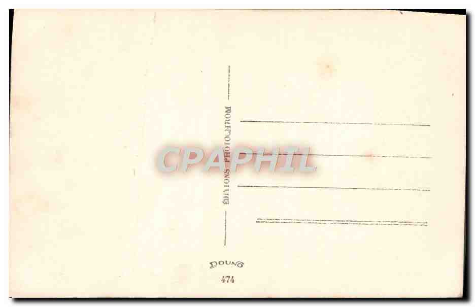 CPA Fantaisie Femme  — Rückseite