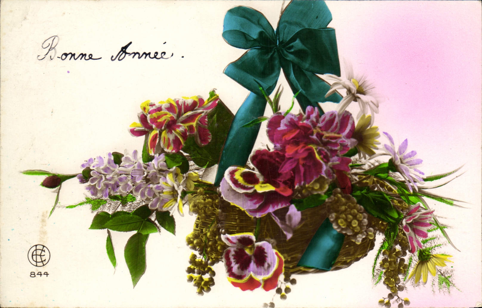 CPA Fantaisie Fleurs