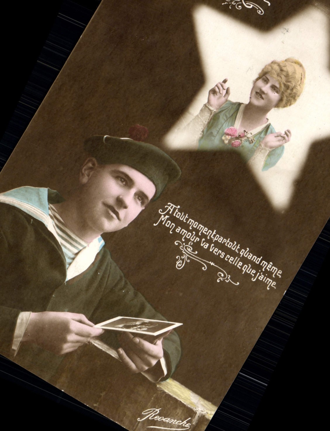 CPA Fantaisie Femme Marin