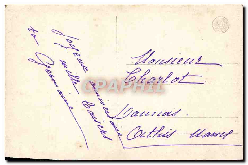 CPA Fantaisie Enfant  — Verso