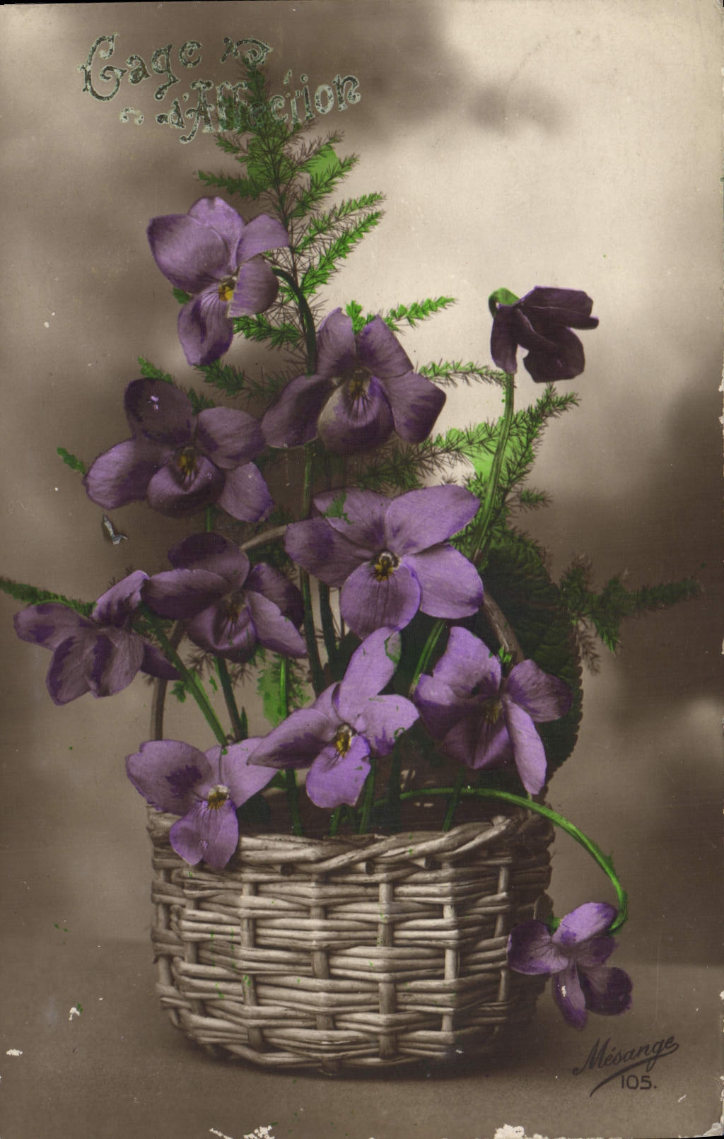 CPA Fantaisie Fleurs 